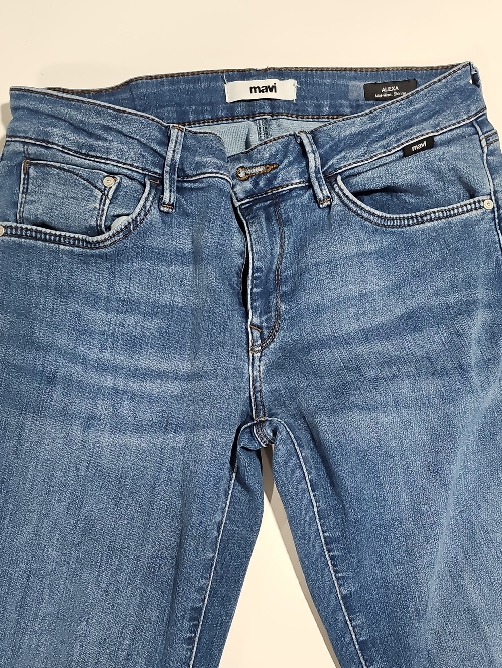 Mavi Alexa Slim Fit Women's Jeans - Medium Blue Wash
